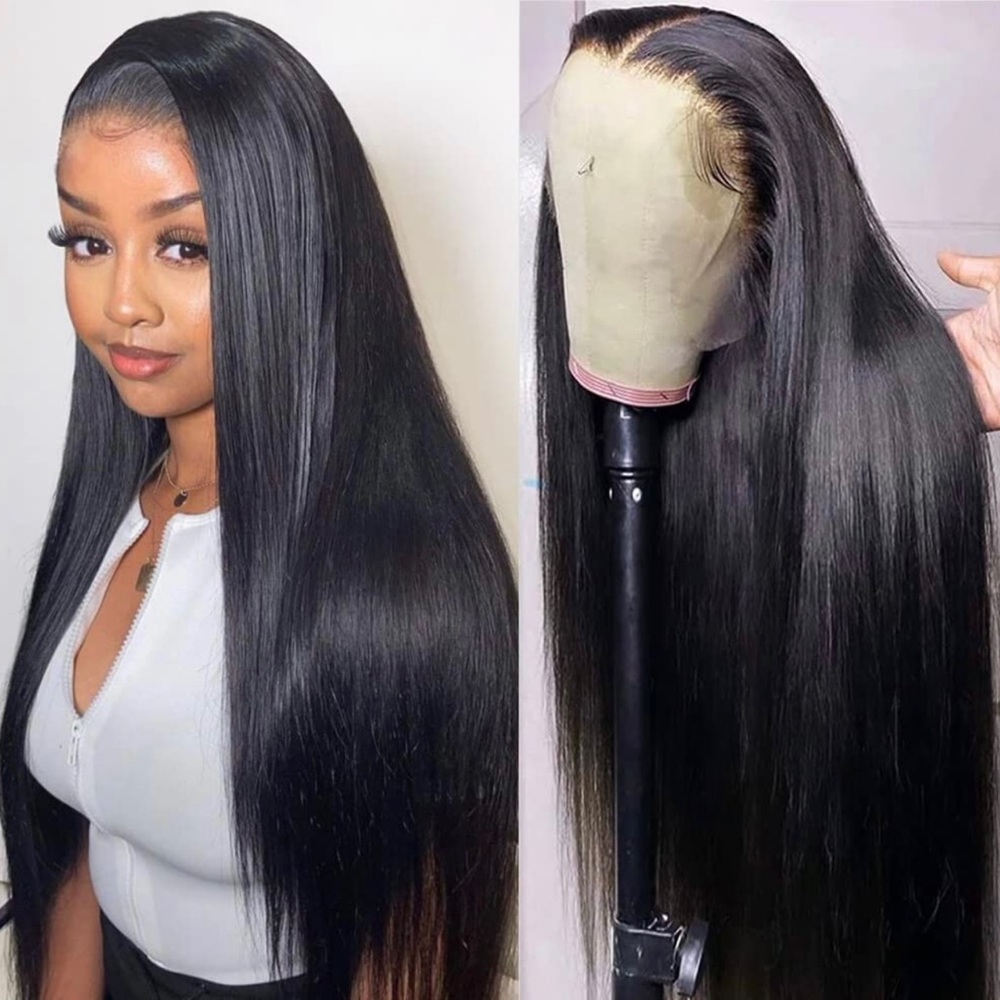 13*4 HD lace front human hair wig pre plucked wig with natural hairline
